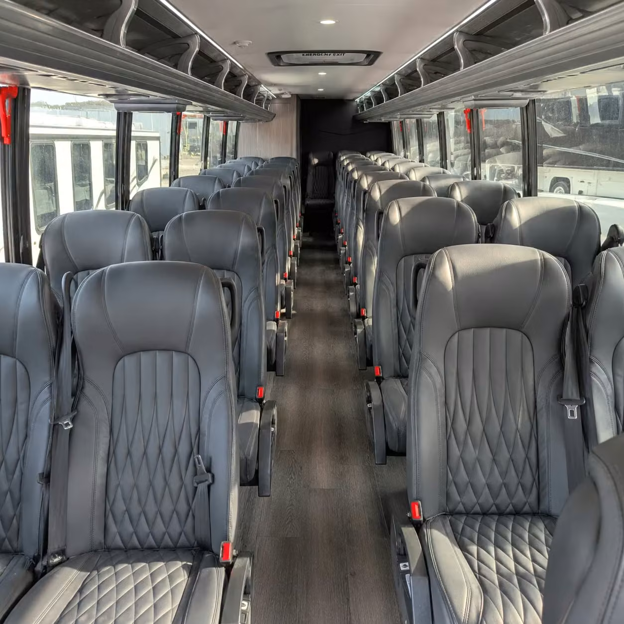 30 passenger minibus inside
