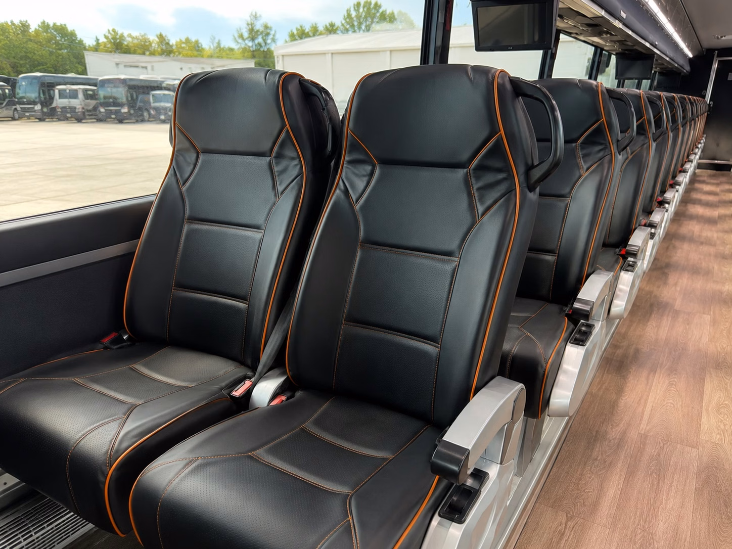 richmond 56 passenger charter bus rental