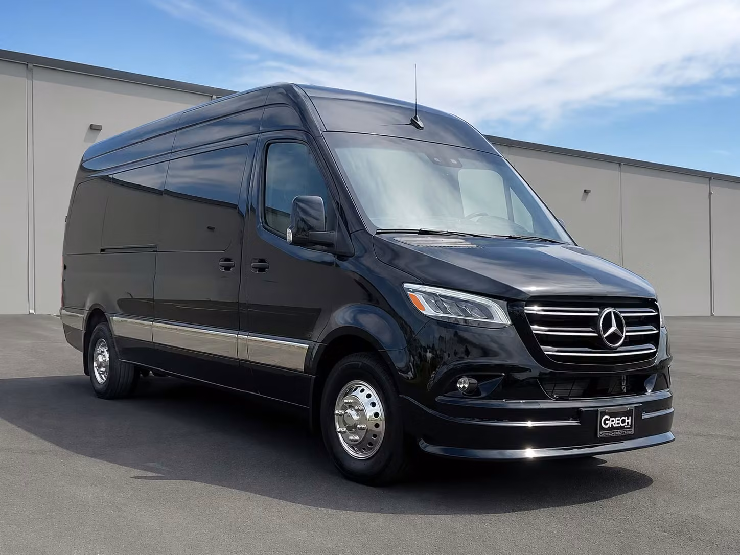 sprinter van with driver