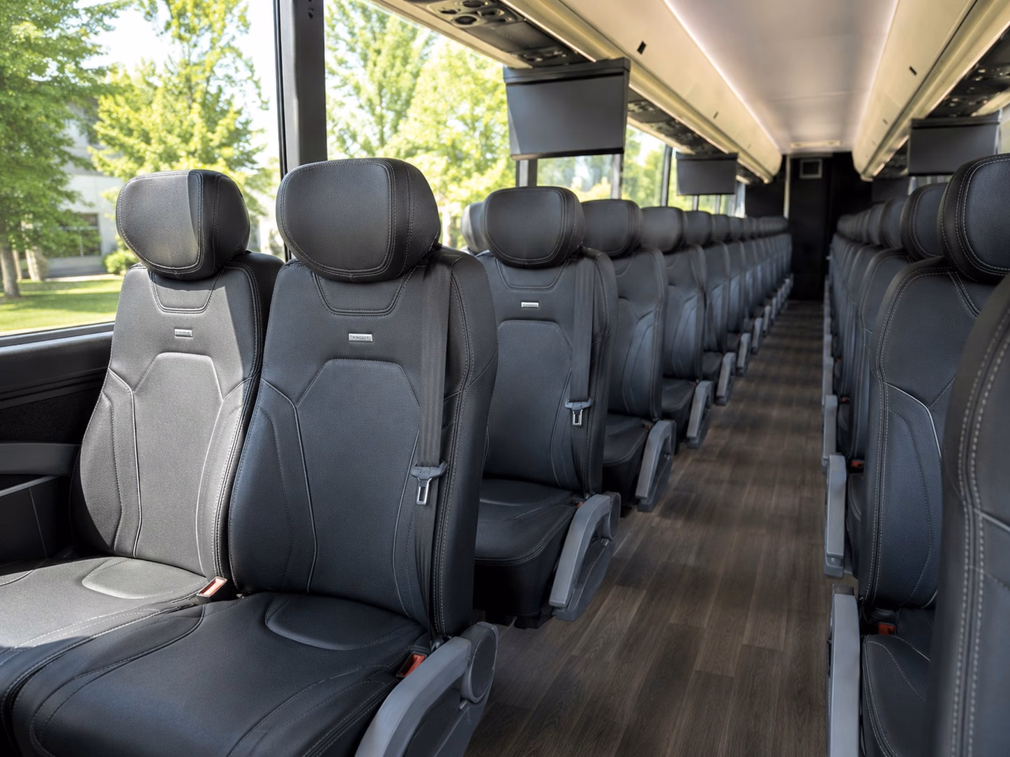 with one form compare charter buses for out of town wedding guests staying along the richmond corridor